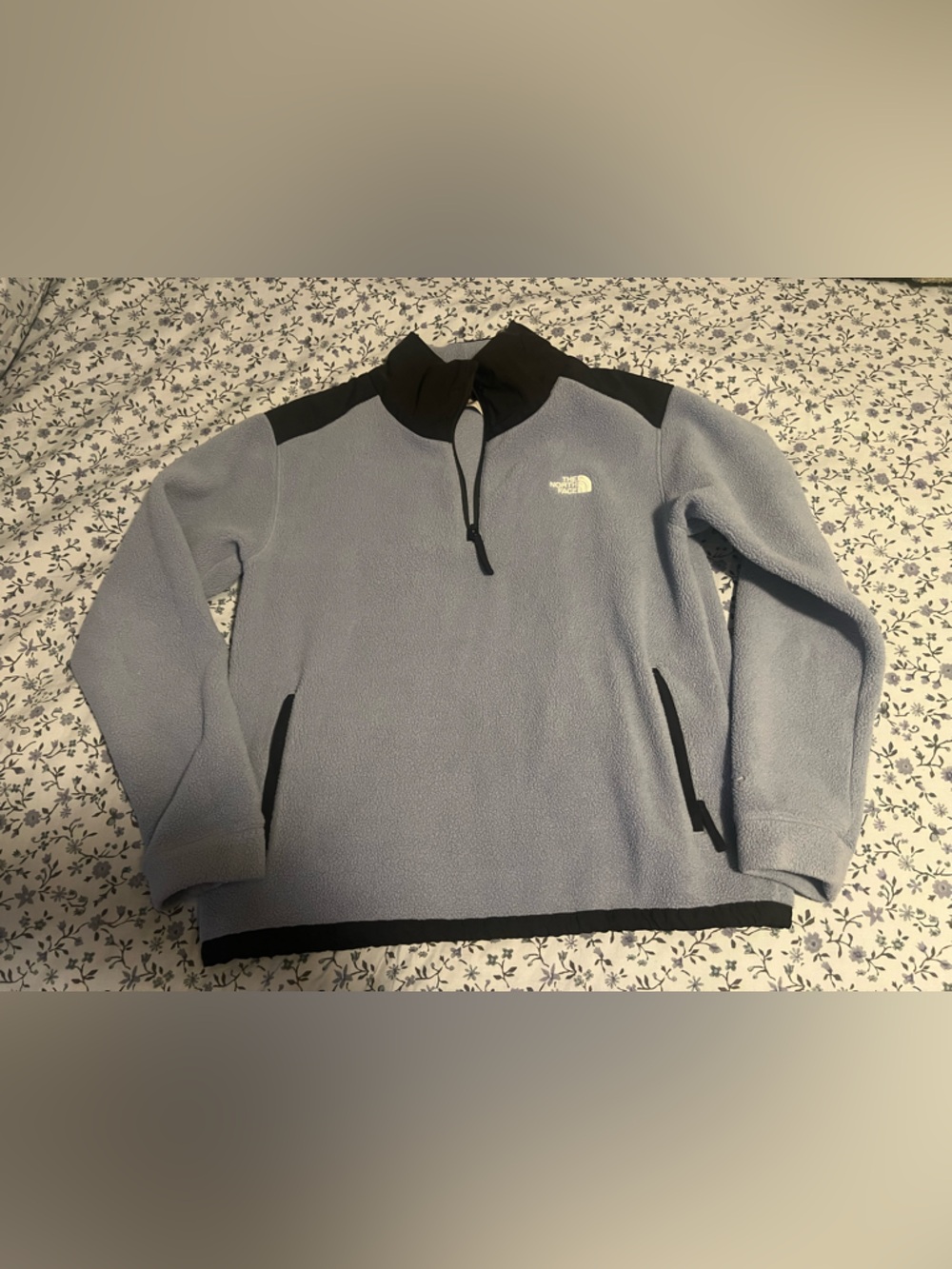 Women’s The North Face Light Blue Fleece Pullover